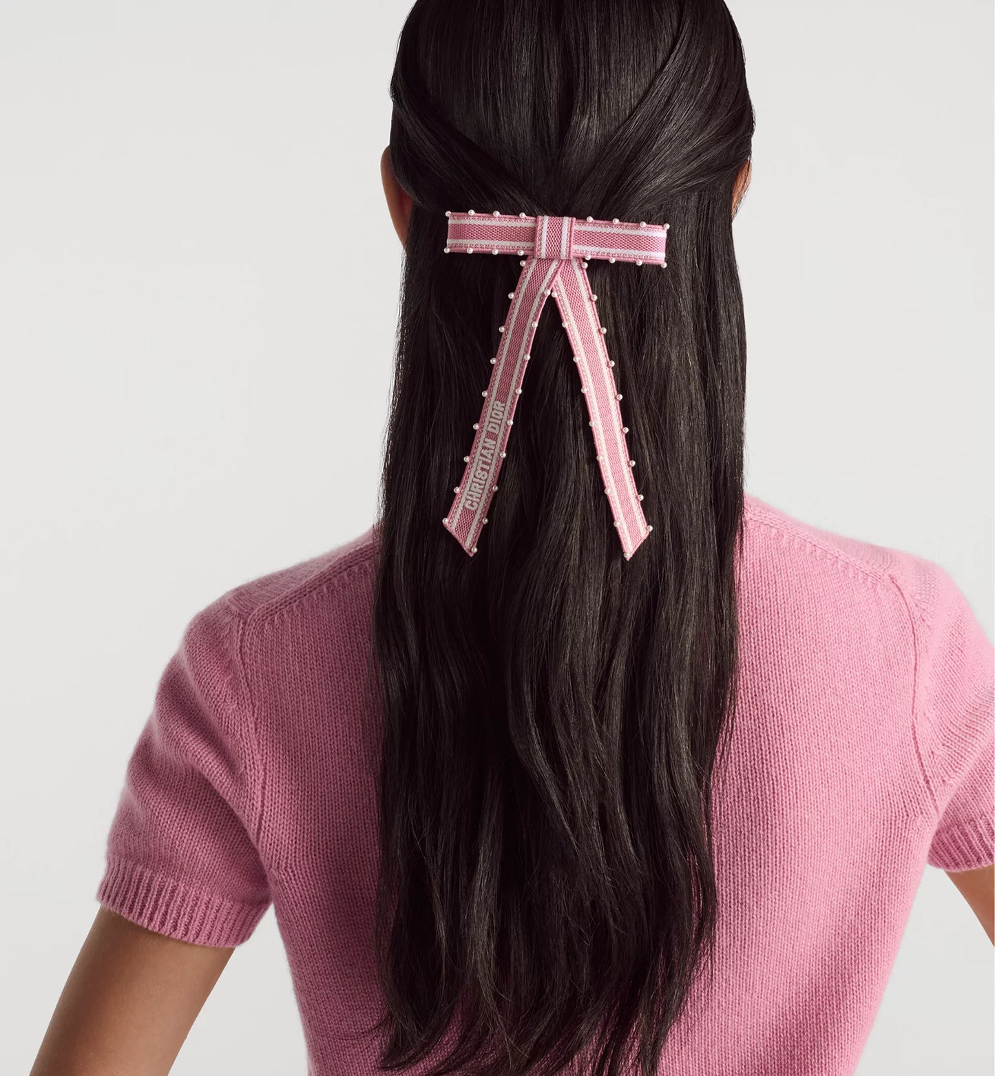 Dior Twist Schleife mit Christian Dior Stickerei