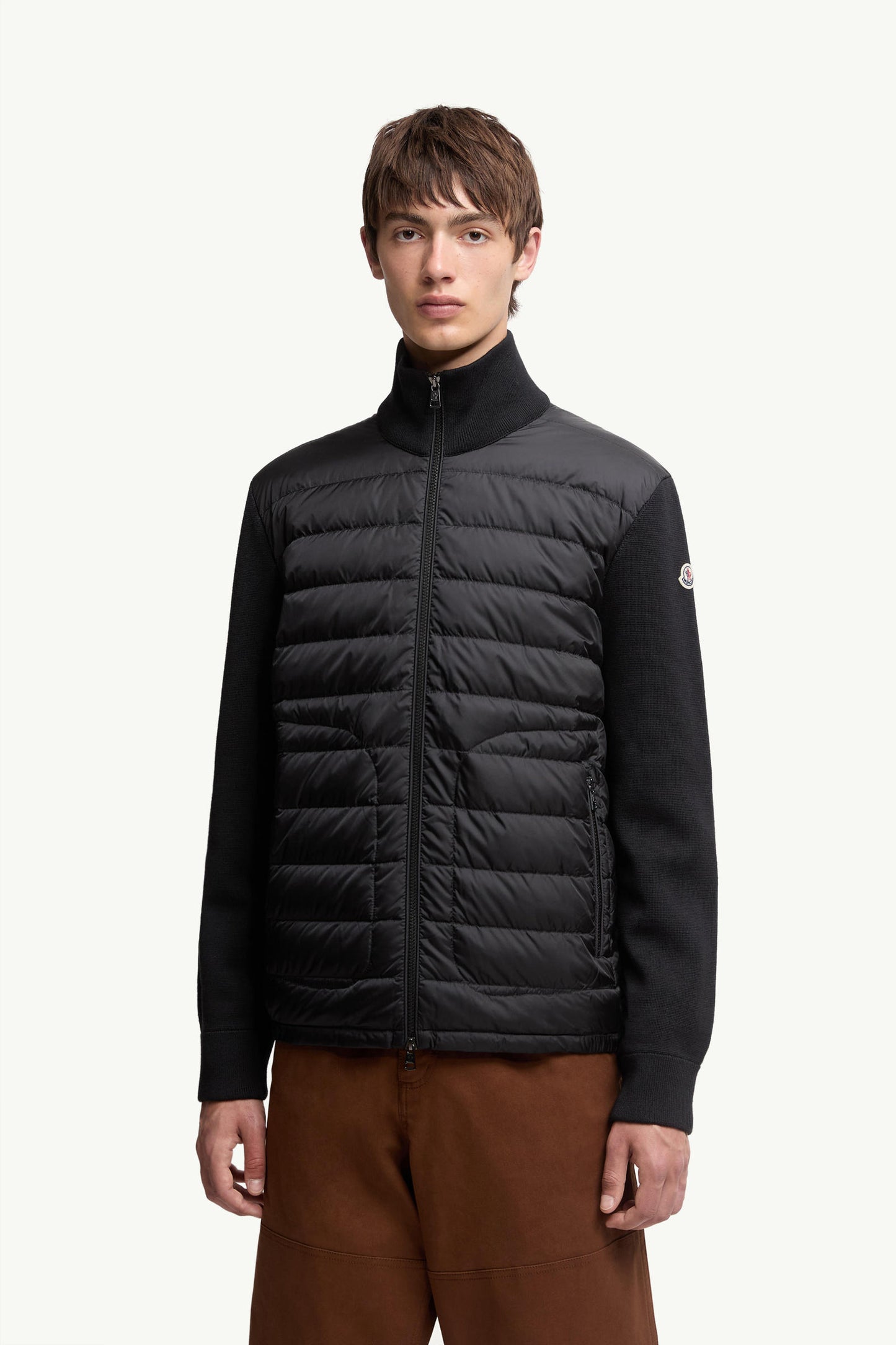 "MC" Gepolsterte Strickjacke